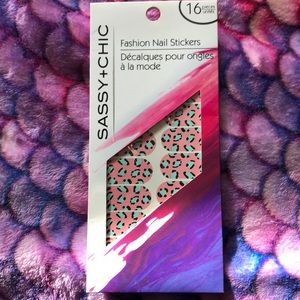 Fashion nail stickers.